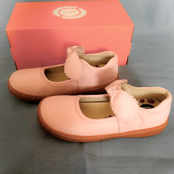 Livie & Luca Pink Dress Shoes with Mary Jane Style and Rounded Toe - Picture 2 of 5